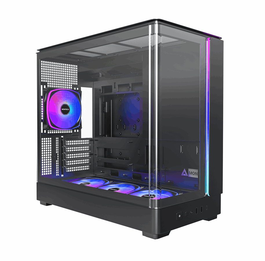 Montech King 15 Pro Sort Kabinet Geekd Dk