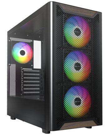 Montech Xr Wood Tower Atx Sort Kabinet Geekd Dk