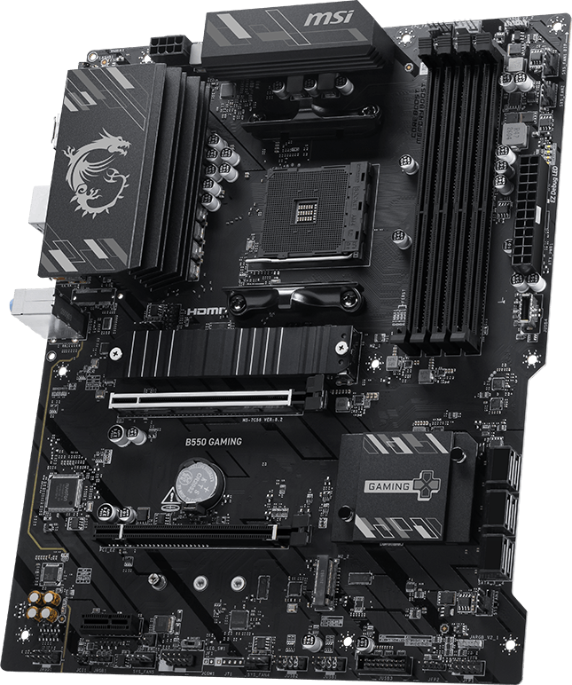 Msi B550 Gaming   Am4 Bundkort Geekd Dk