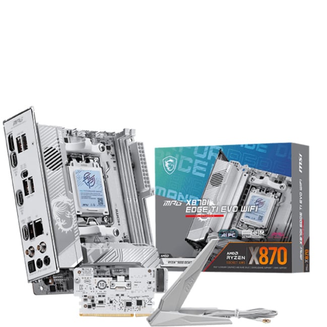 Msi Mpg X870i Edge Ti Evo Wifi Am5 Bundkort Geekd Dk