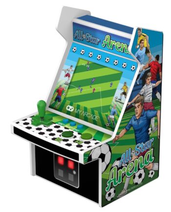 My Arcade  Micro Player   75 All-star Arena Collectible Retro  307 Games In    White Arkademaskine Geekd Dk