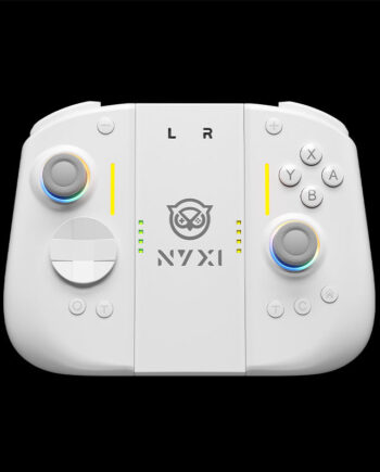 Nyxi Hyperion     Hall Effect Joy-pad Til Switch     Hvid Controller Geekd Dk