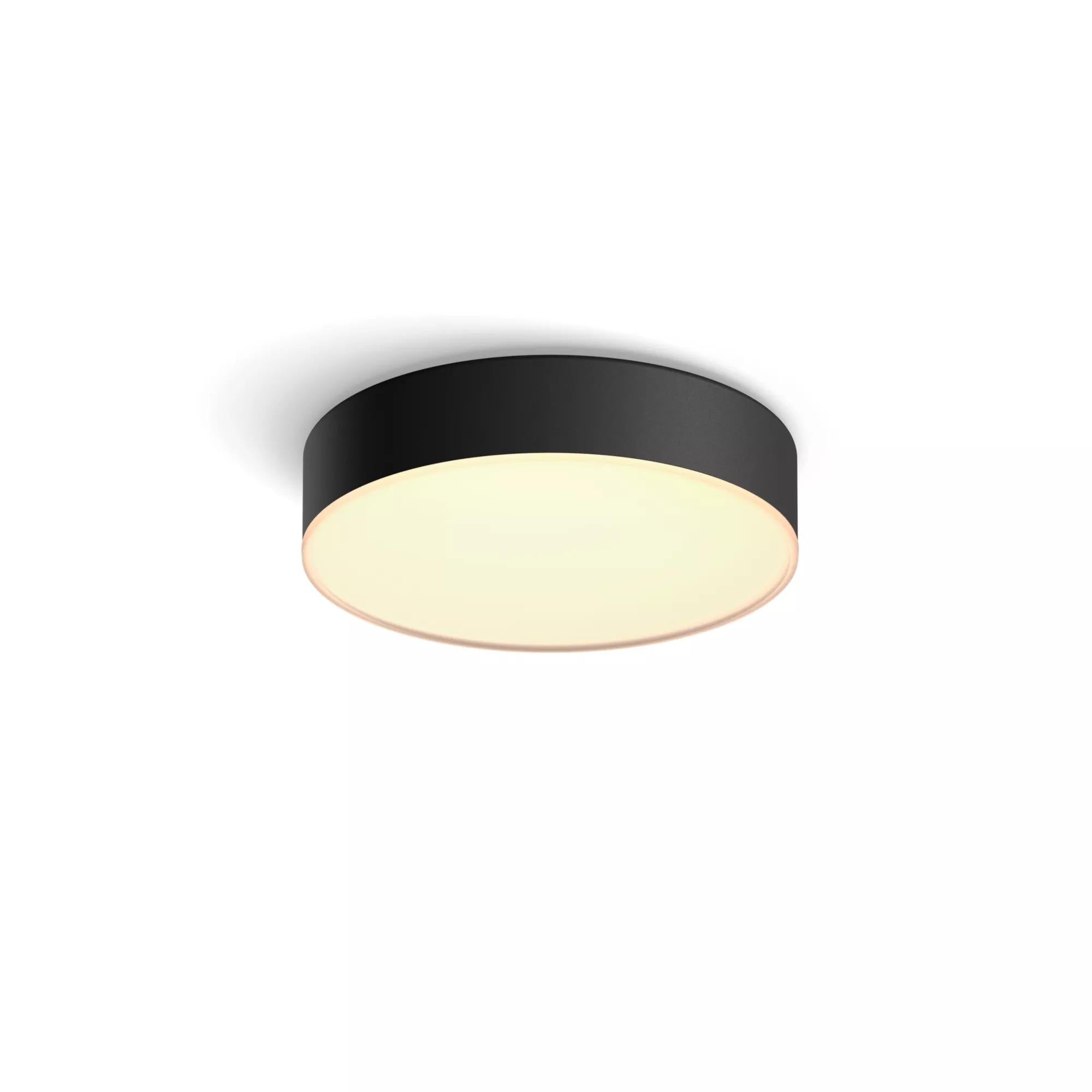 Philips Hue Enrave Lille Loftslampe 26   Cm Sort   White Ambiance Geekd Dk