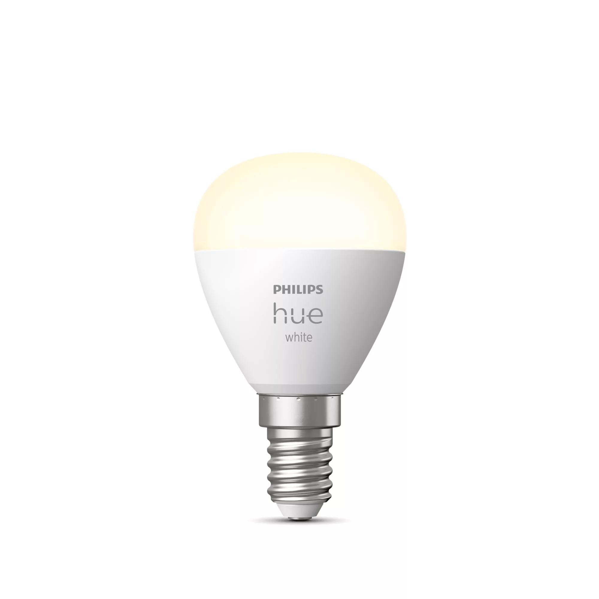 Philips Hue Luster P45 E14 Led-pære   Varm Hvid Lampe Geekd Dk