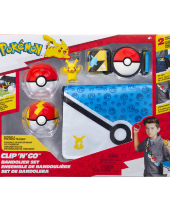 Pokémon Clip   Go Bandolier Set Pikachu Merchandise Geekd Dk