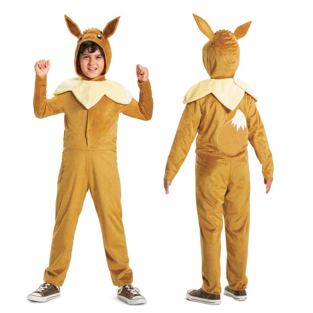 Pokémon Eevee-kostume Med Hætte   10 12 år Geekd Dk