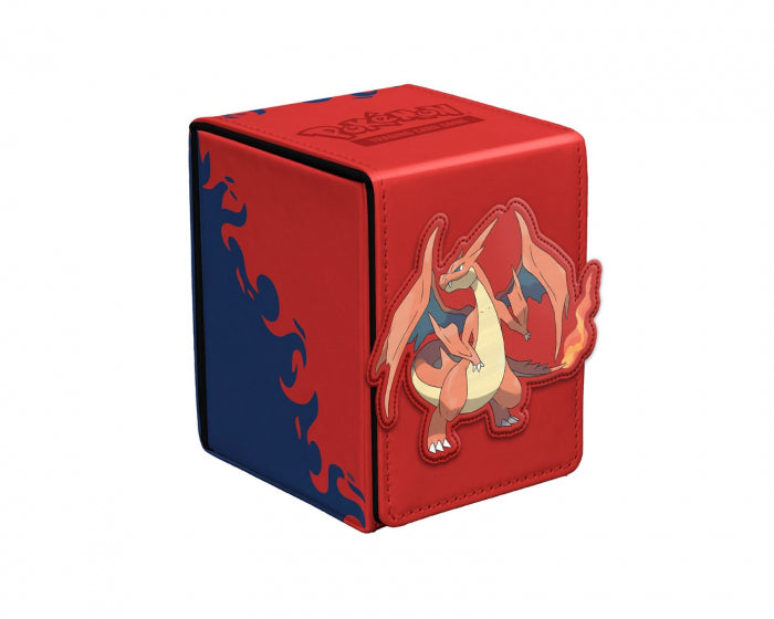 Pokémon Flip Deck Box   Mega Charizard   Deckboks Geekd Dk