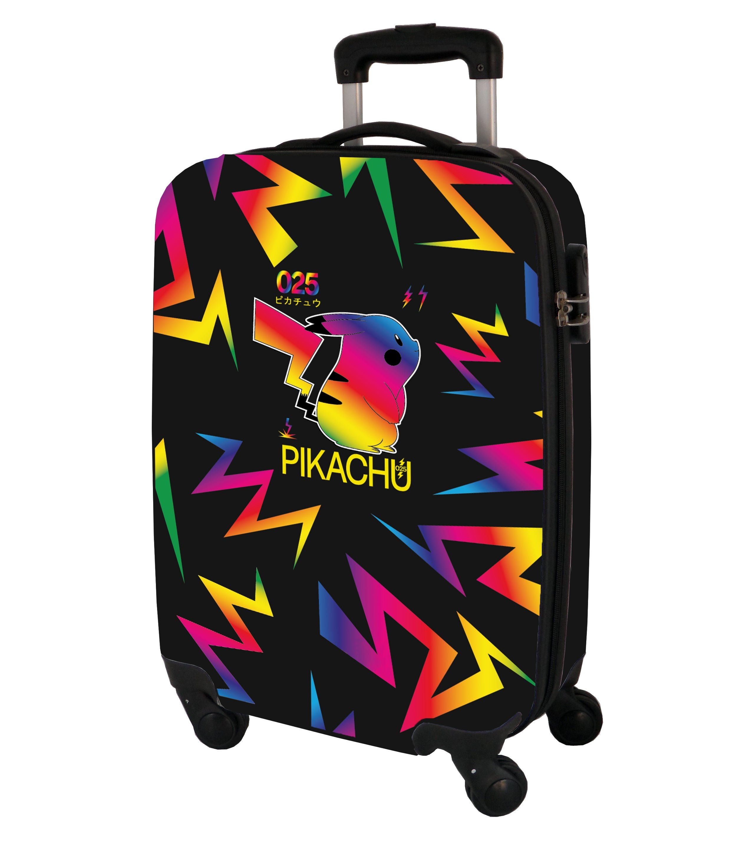 Pokémon Neon-trolleykuffert   35    54    22 Cm Rejsetaske Geekd Dk