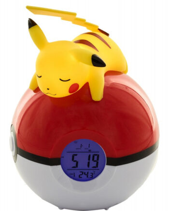 Pokémon Pikachu-vækkeur Med Lys Og Fm-radio Geekd Dk