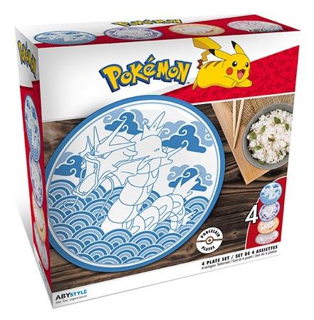Pokémon Tallerkensæt   Japansk Stil    Stk  Geekd Dk