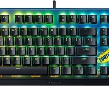 Razer Blackwidow V4   Gamingtastatur Med Gule Switches Fortnite Edition Geekd Dk