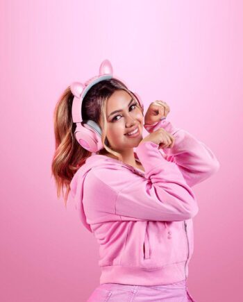 Razer   Kraken Kitty V2 Pro   Gaming Headset Med Udskiftelige Rgb-ører  Lyserød  Geekd Dk