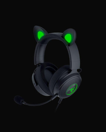 Razer Kraken Kitty V2 Pro   Gaming Headset Med Udskiftelige Rgb-ører  Sort  Geekd Dk