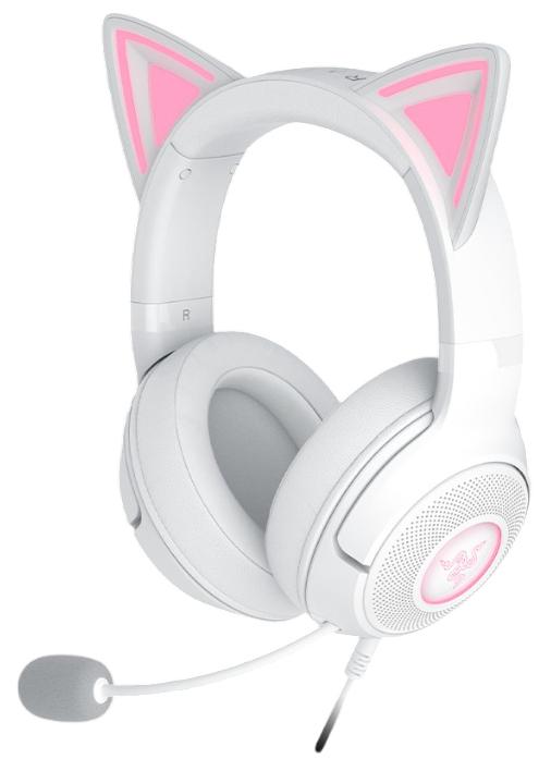 Razer Kraken Kitty V2   White Headset Geekd Dk