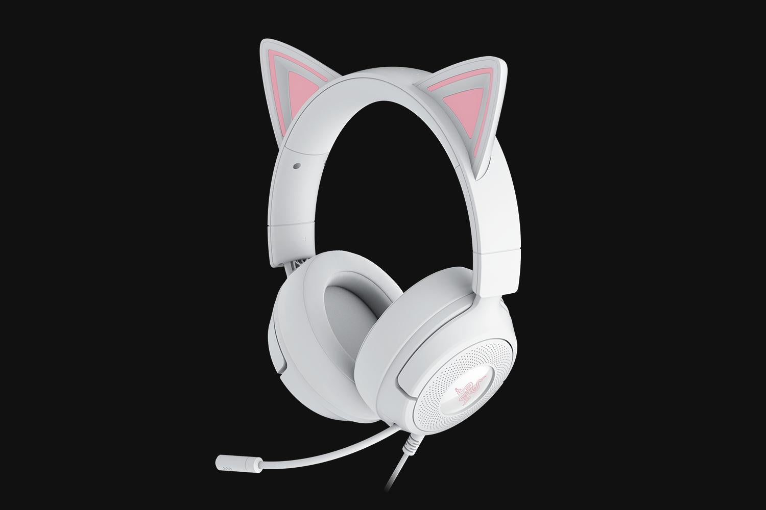 Razer   Kraken Kitty V3     White Headset Geekd Dk