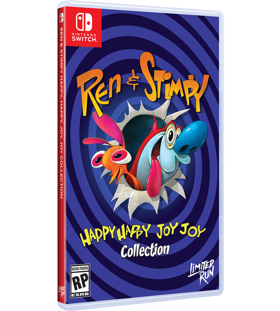 Ren   Stimpy Happy Happy Joy Joy Collection  Limited Run   Import    Nintendo Switch Nintendo Switch Spil Geekd Dk
