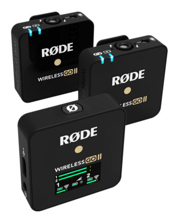 Røde Wireless Go Ii Trådløst Mikrofonsystem Trådløs Omni-directional Sort Geekd Dk