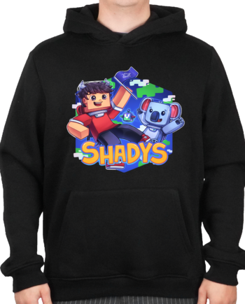 Shadys Koala Hoodie Sort Geekd Dk