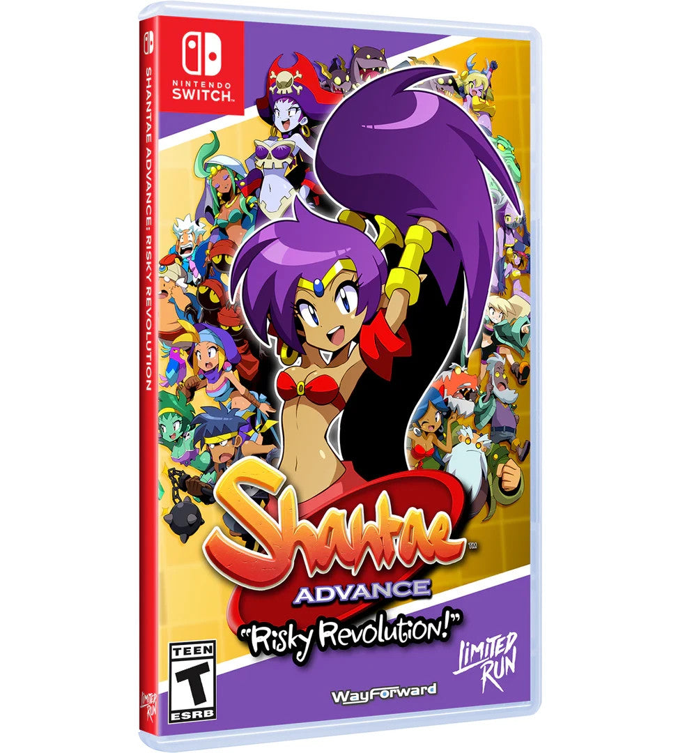 Shantae Advance: Risky Revolution  Limited Run    Nintendo Switch Nintendo Switch Spil Geekd Dk