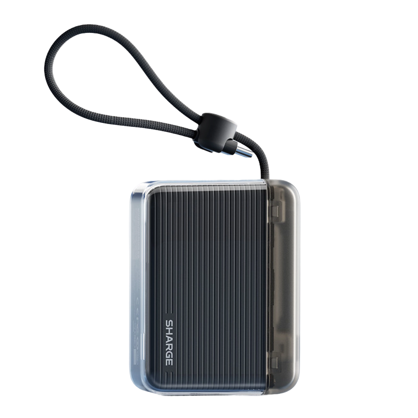 Sharge Flow Go Powerbank 10 000 Mah Sort Geekd Dk