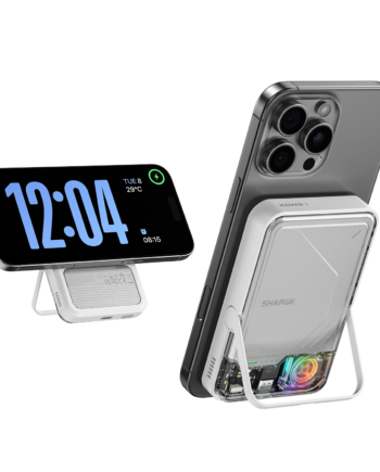 Sharge Icemag   Magnetisk Powerbank 10 000 Mah Geekd Dk