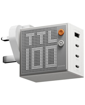 Sharge Pixel 100w Gan-oplader Eu Hvid Geekd Dk
