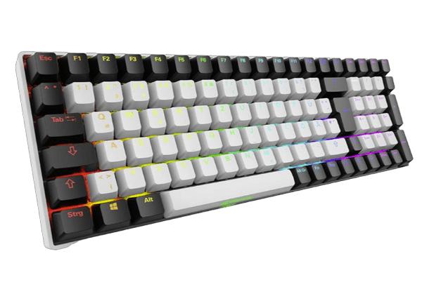 Sharkoon Skiller Sgk50 S2 Tastatur   Hvid  De  Gateron Red Geekd Dk