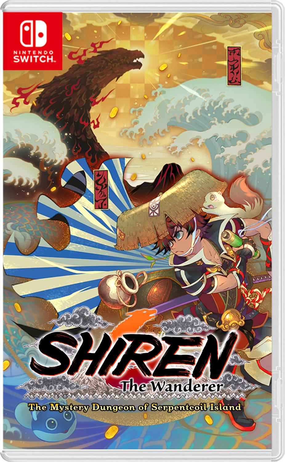 Shiren The Wanderer: The Mystery Dungeon Of Serpentcoil Island   Nintendo Switch Nintendo Switch Spil Geekd Dk