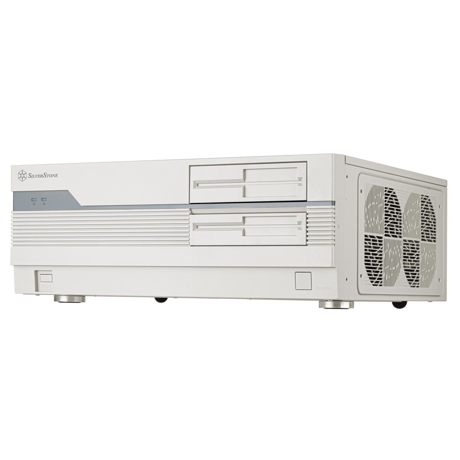 Silverstone Flp01 Retro Htpc-kabinet   Beige Geekd Dk