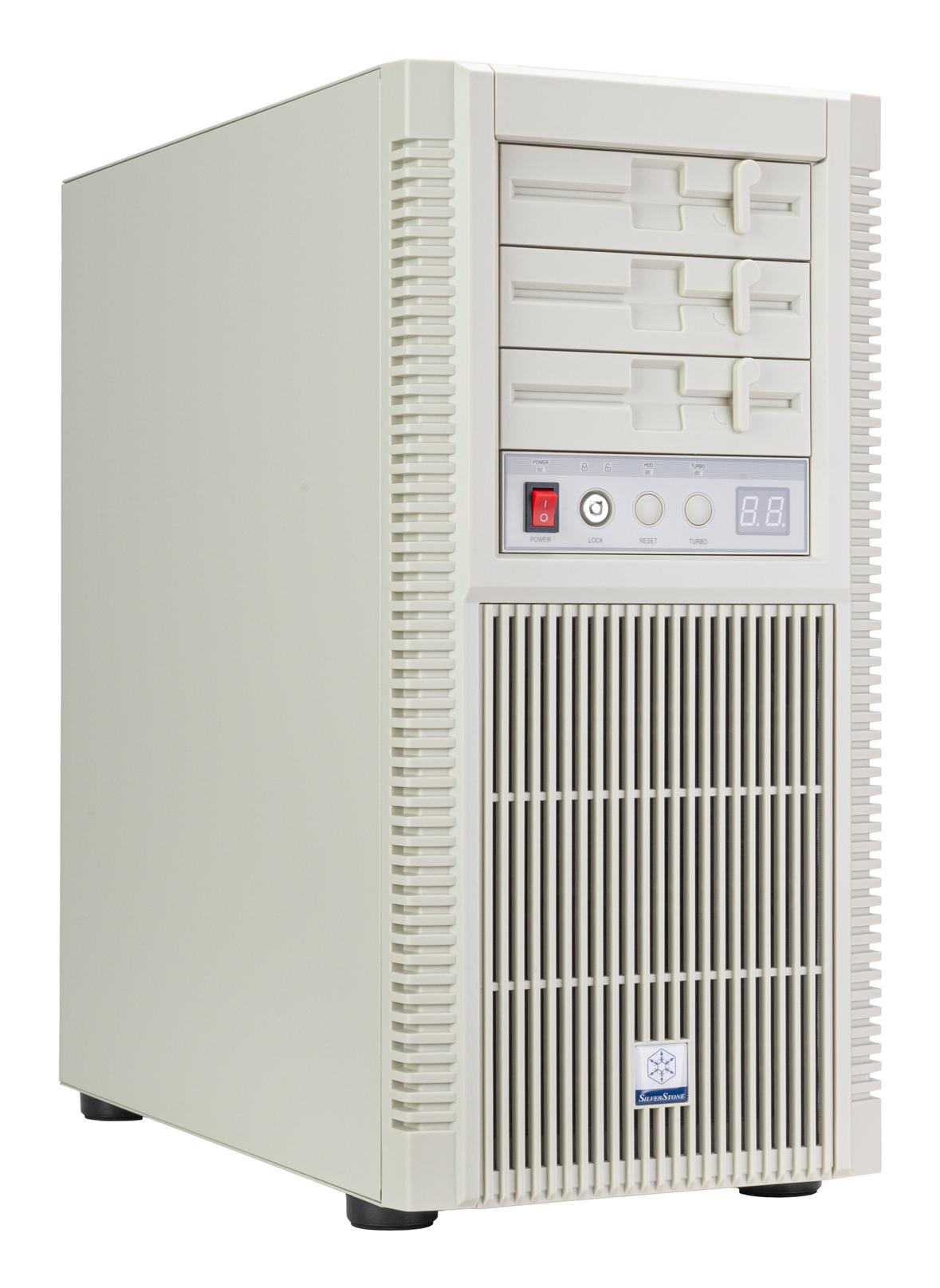 Silverstone Flp02 Retro-inspired Tower Chassis Kabinet Geekd Dk