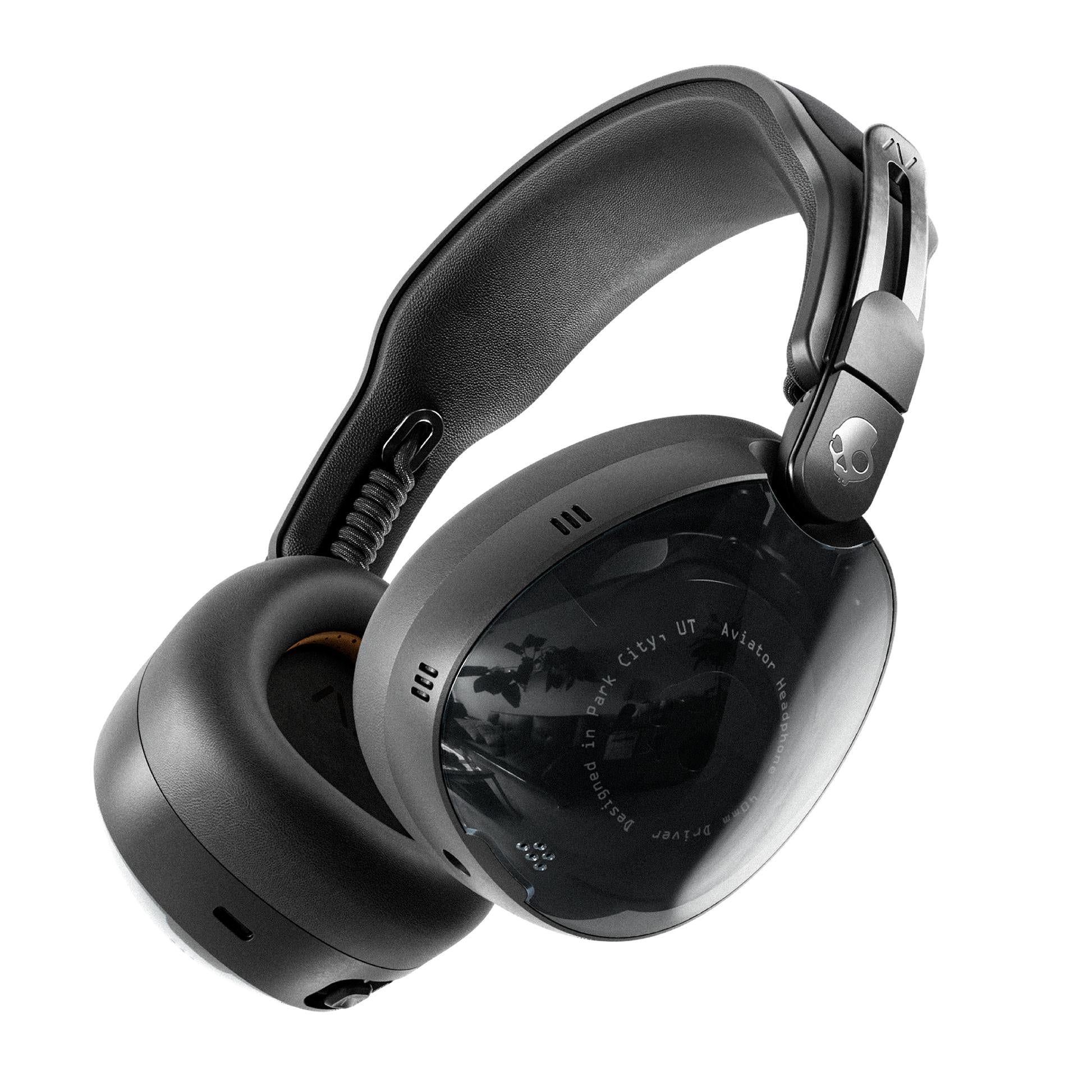 Skullcandy Aviator 900 Anc Trådløse Over-ear Høretelefoner   Sort Headset Geekd Dk