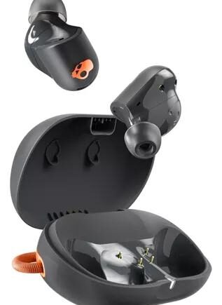 Skullcandy Sesh Anc Active Trådløse In-ear Høretelefoner   Sort Orange Headset Geekd Dk