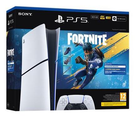 Sony Ps5 Slim Digital Edition 825 Gb   Fortnite Flowering Chaos Konsol Geekd Dk