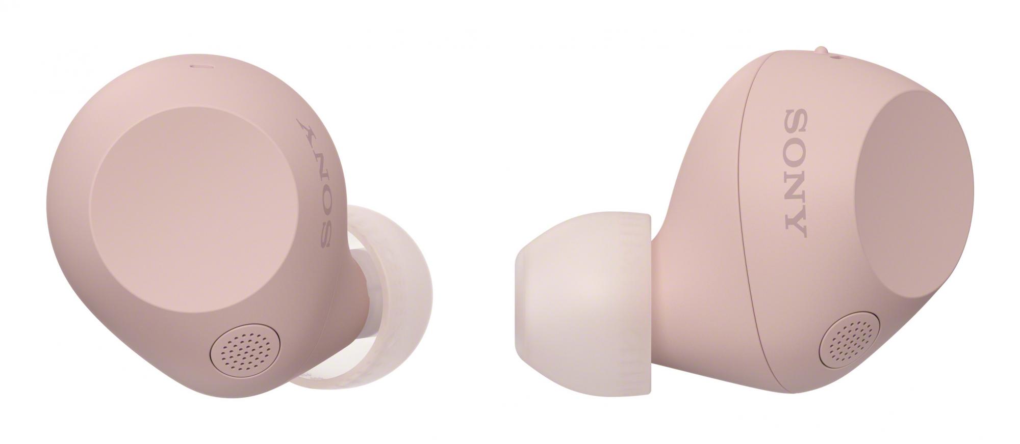 Sony Wf-c710n   Trådløse In-ear-øretelefoner Med Støjreduktion   Lyserød Headset Geekd Dk