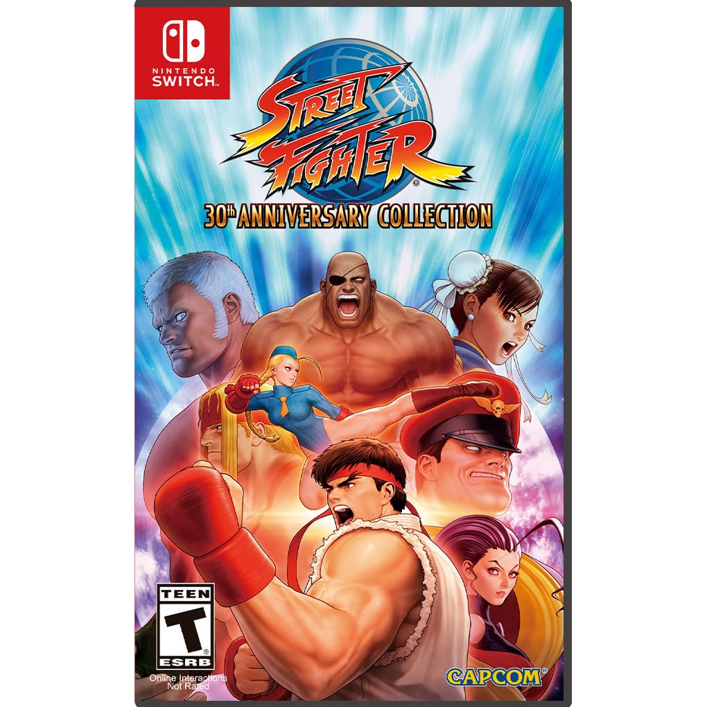 Street Fighter 30th Anniversary Collection Switch Import Nintendo Switch Spil Geekd Dk