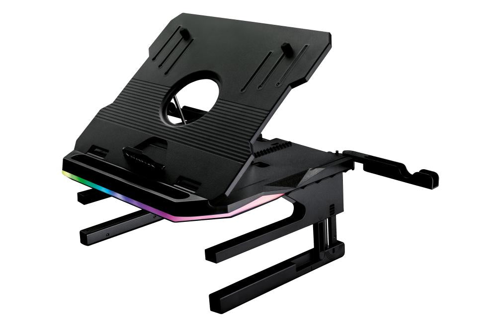 Surefire Portus X2 Sammenklappelig Rgb-laptopstander Laptop Stander Geekd Dk