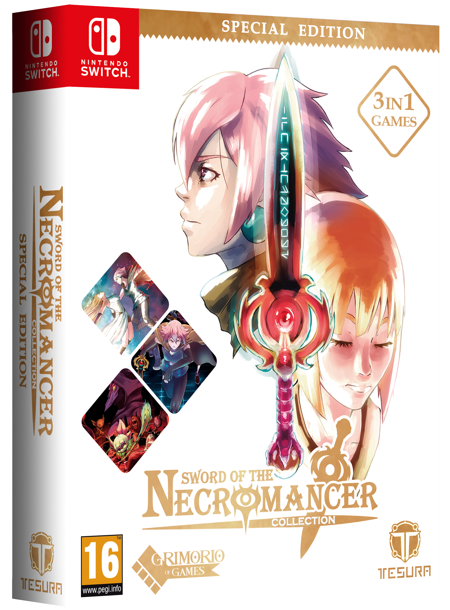 Sword Of The Necromancer Collection   Special Edition   Nintendo Switch Nintendo Switch Spil Geekd Dk