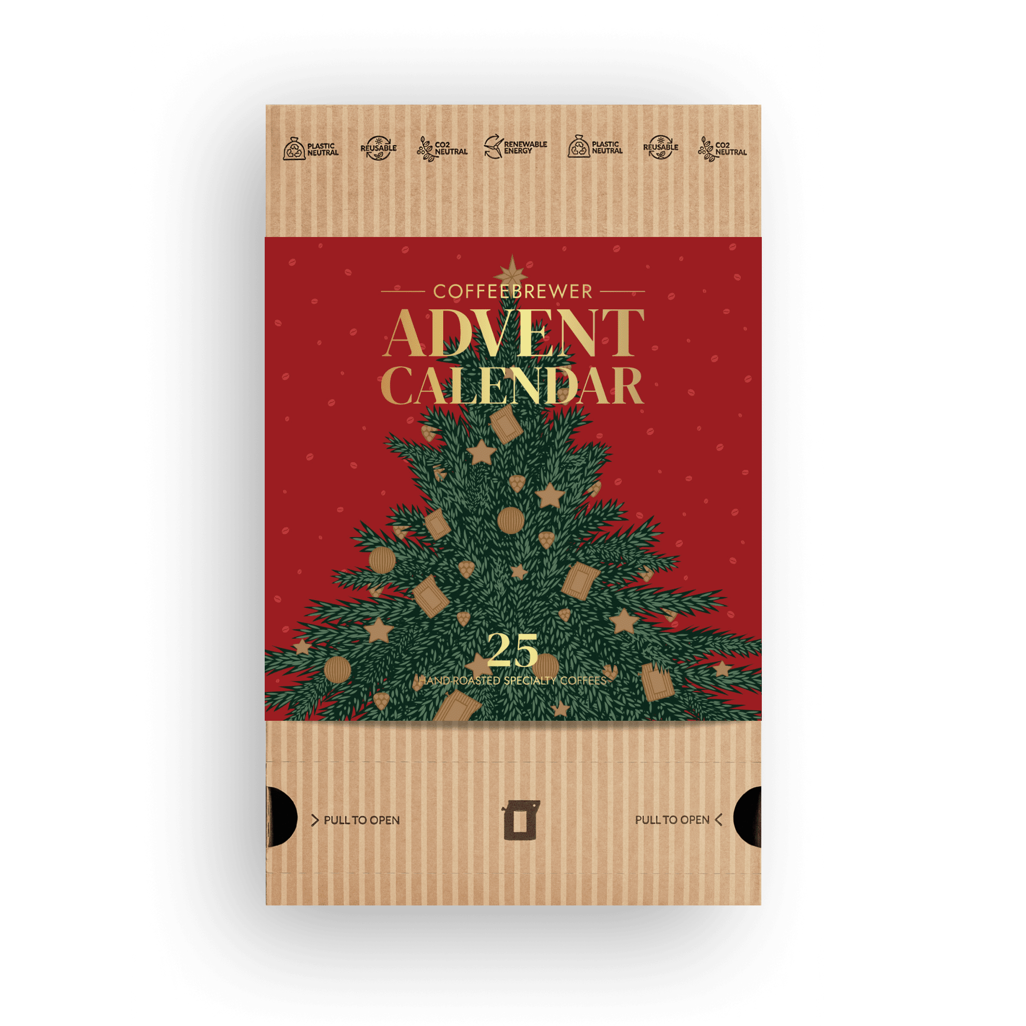 The Brew Company Festive Red Kaffejulekalender 2026   25 Bryggere Geekd Dk