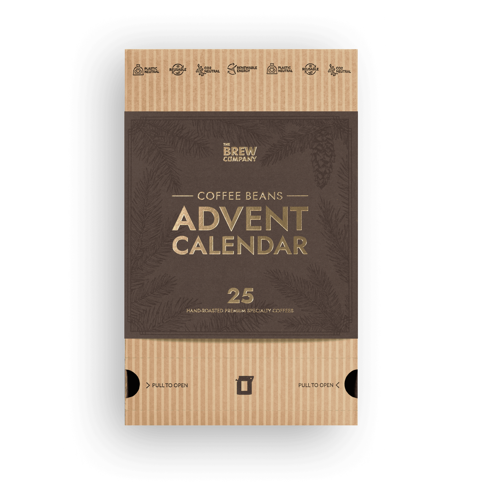 The Brew Company Kaffejulekalender 2026   25    50   Hele Bønner Geekd Dk