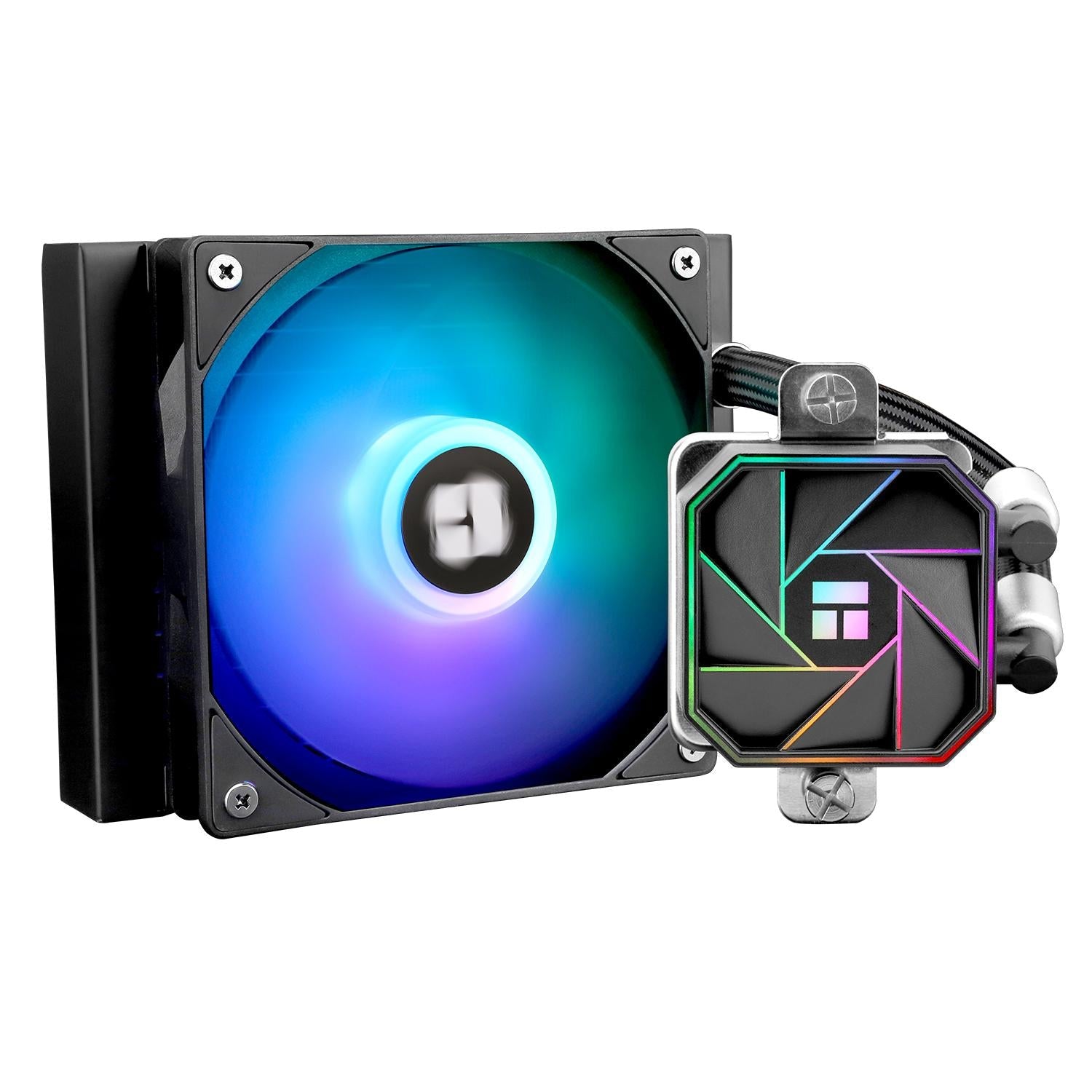 Thermalright Aqua Elite 120 V3 Sort Argb Aio  120mm Cpu Køler Geekd Dk