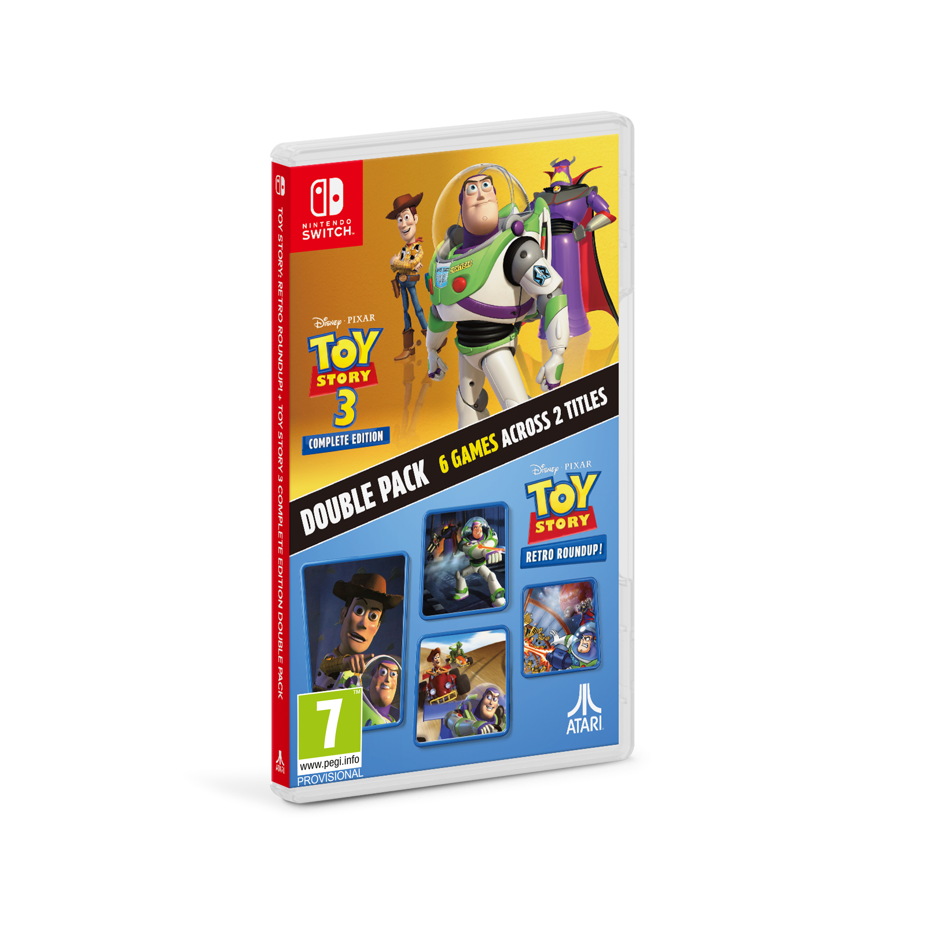Toy Story: Retro Roundup    Toy Story   Complete Edition Double Pack   Nintendo Switch Nintendo Switch Spil Geekd Dk
