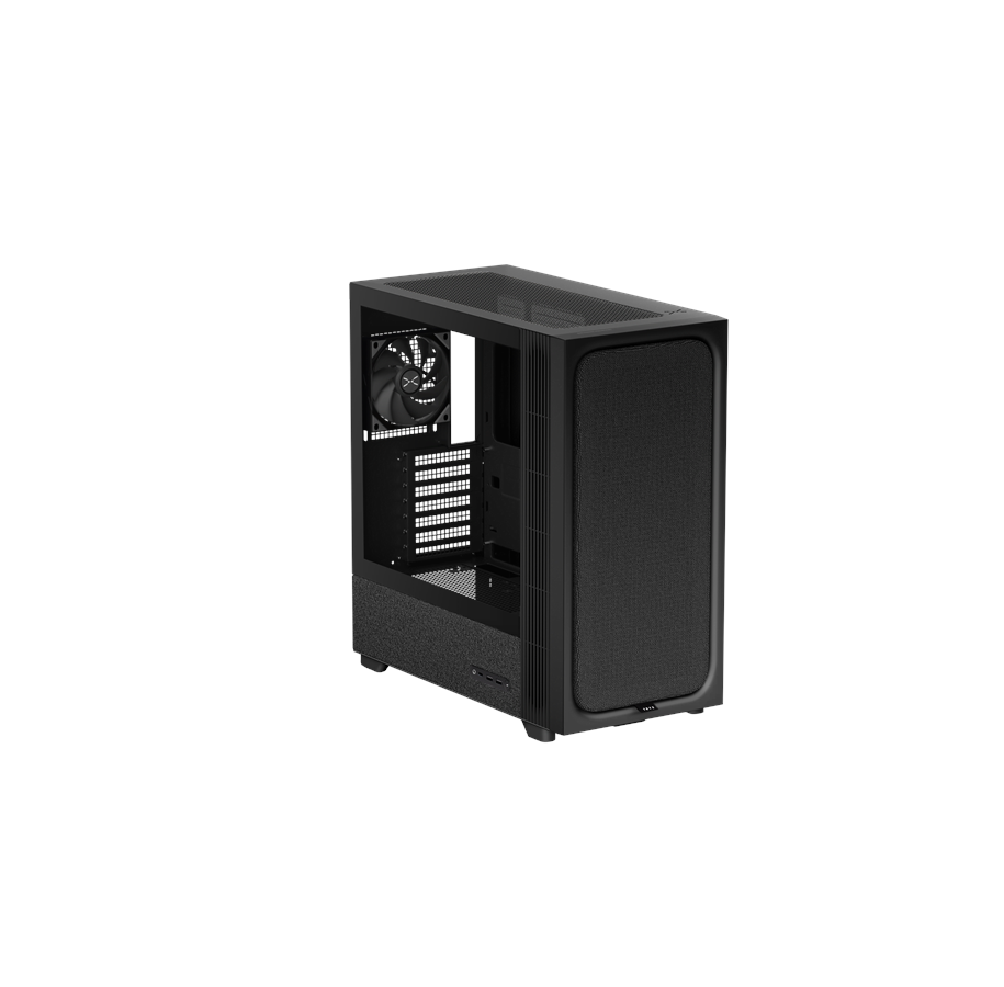 Tryx Flova F50 Mid-tower Atx Case Sort Kabinet Geekd Dk