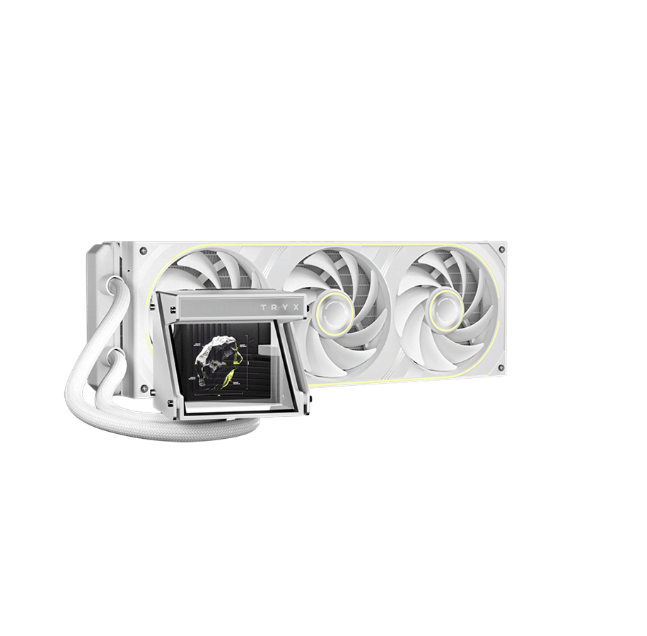 Tryx Holo Argb 360mm Liquid Cooler Hvid Cpu Køler Geekd Dk