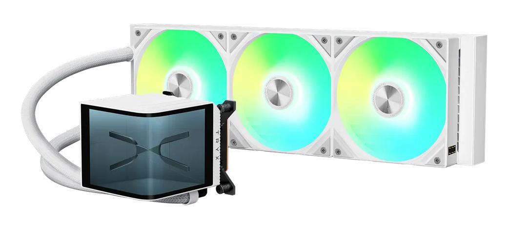 Tryx Panorama Upgraded Argb 360   Hvid Cpu Køler Geekd Dk