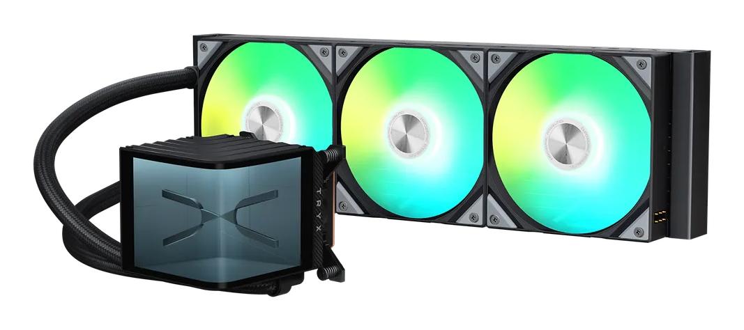 Tryx Panorama Upgraded Argb 360   Sort Cpu Køler Geekd Dk