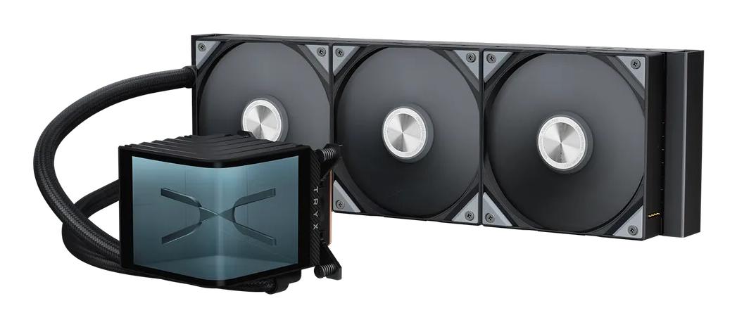 Tryx Panorama Upgraded 360   Sort Cpu Køler Geekd Dk