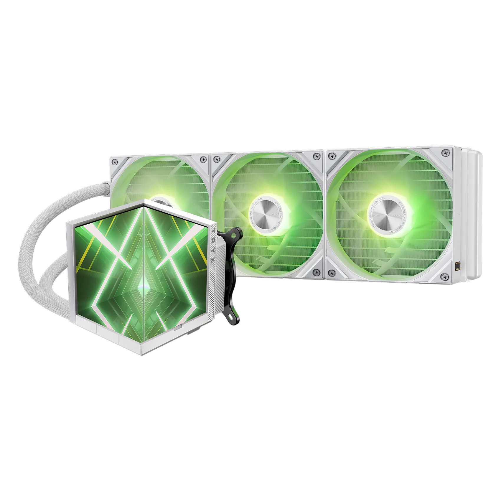 Tryx Stage Argb 360   Hvid Cpu Køler Geekd Dk