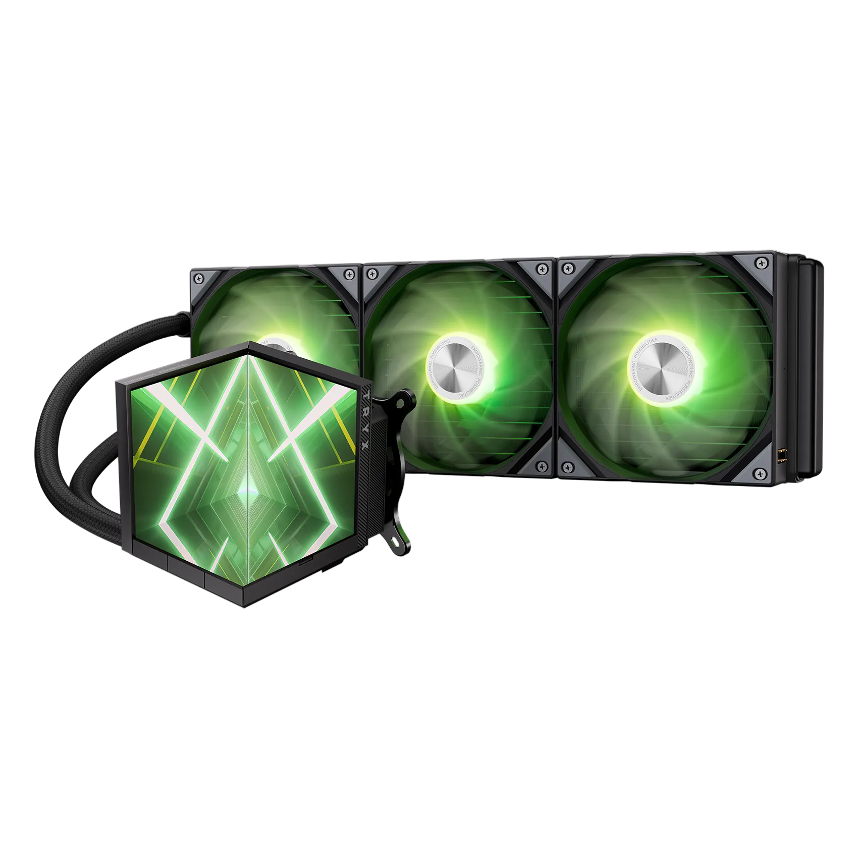 Tryx Stage Argb 360   Sort Cpu Køler Geekd Dk