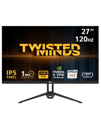 Twisted Minds Eco 27 Quot  Fhd Gamingmonitor   120 Hz Skærm Geekd Dk