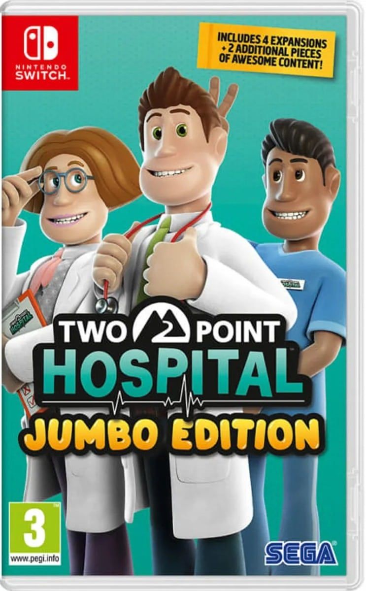 Two Point Hospital: Jumbo Edition   Nintendo Switch Nintendo Switch Spil Geekd Dk
